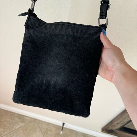 Roxy Black Fringe Crossbody Bag - Boho Style - Picture 6 of 10